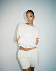 Wildflo Studio - Cotton Cardigan Cream -