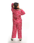 Boyko - Blake Blouse - Hot Pink Squiggle -