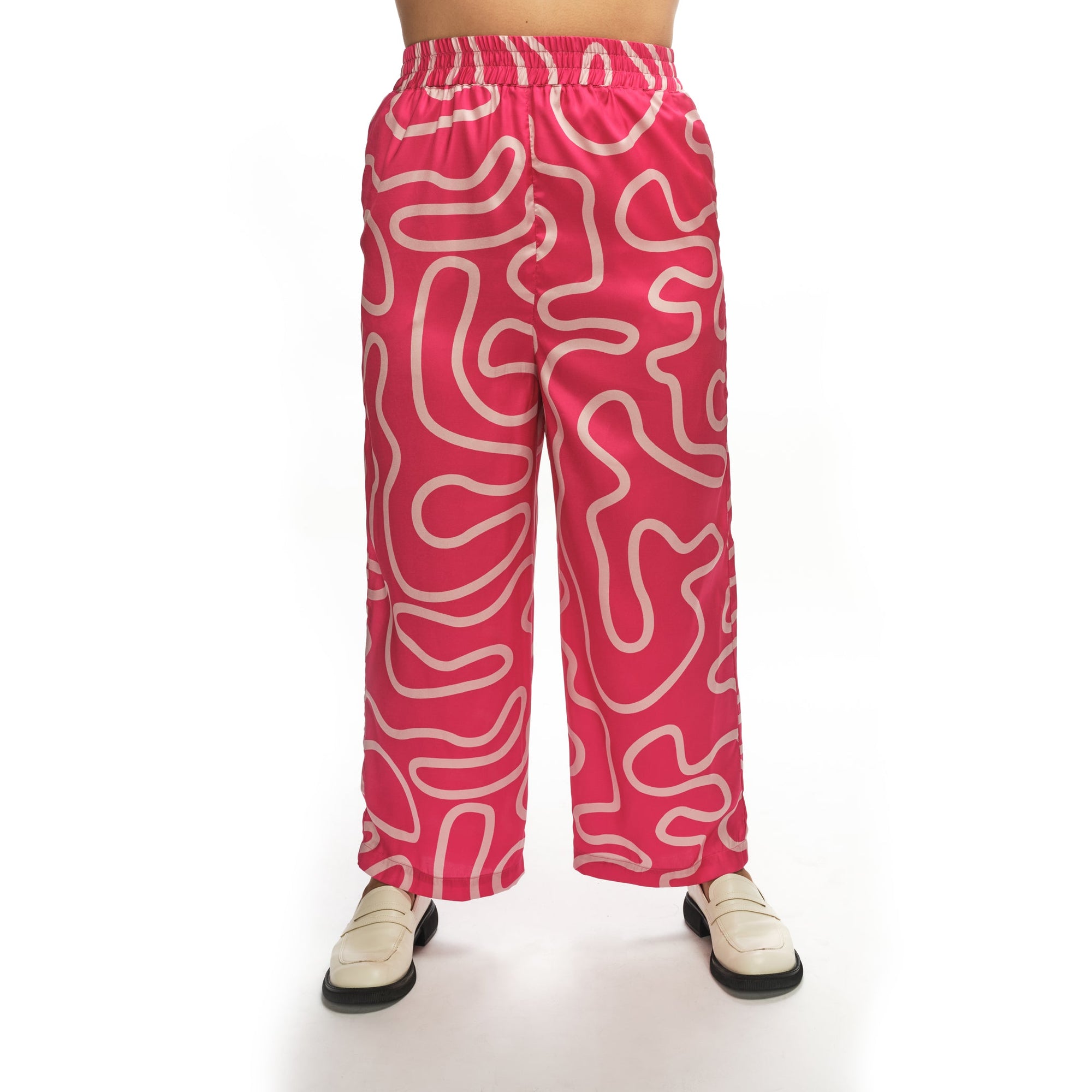Boyko - Kitt Pants - Hot Pink Squiggle -