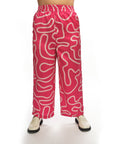 Boyko - Kitt Pants - Hot Pink Squiggle -