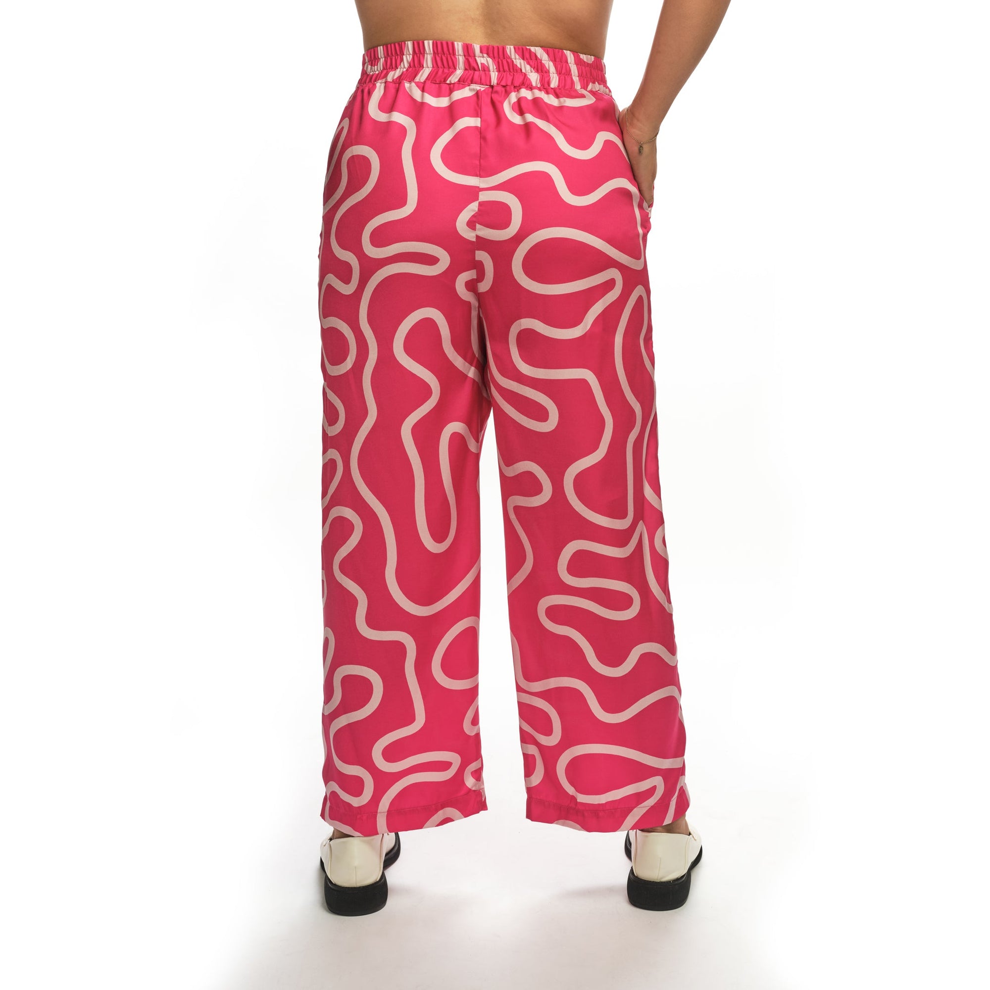 Boyko - Kitt Pants - Hot Pink Squiggle -