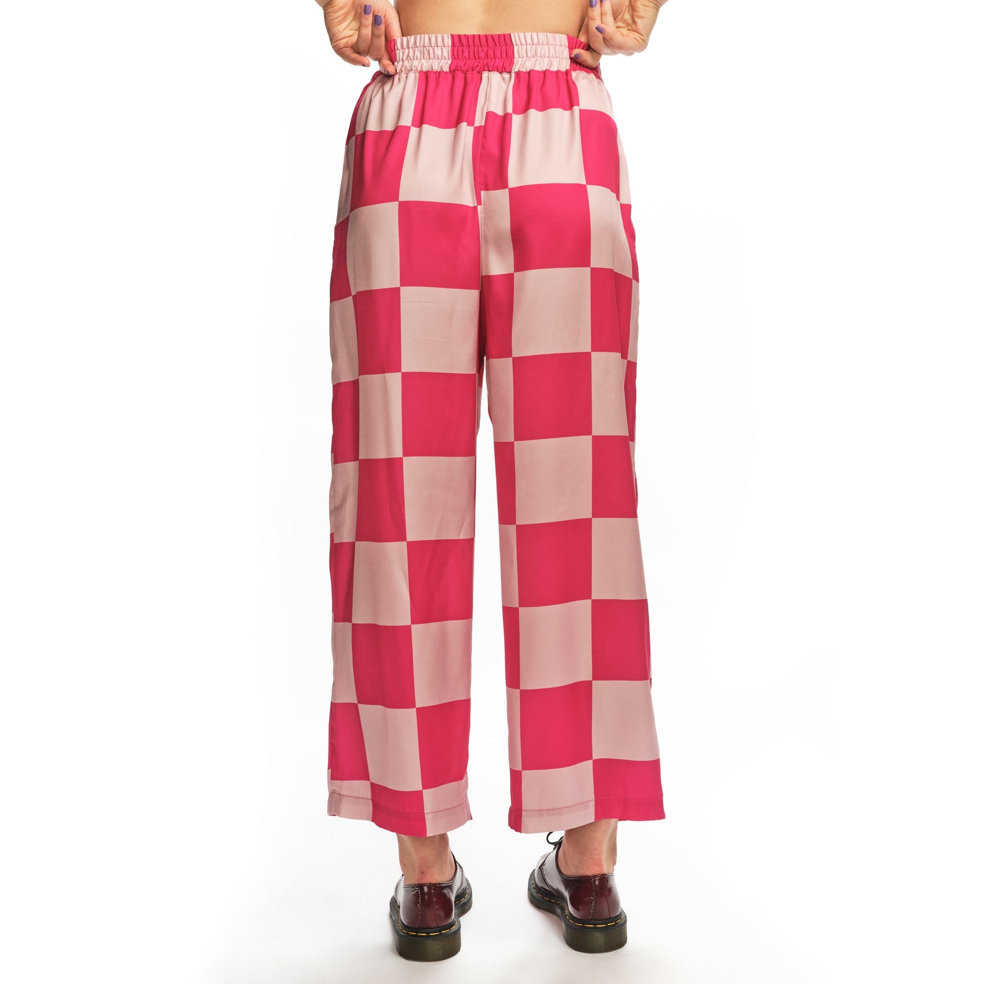 Boyko - Kitt Pants - Hot Pink Check -