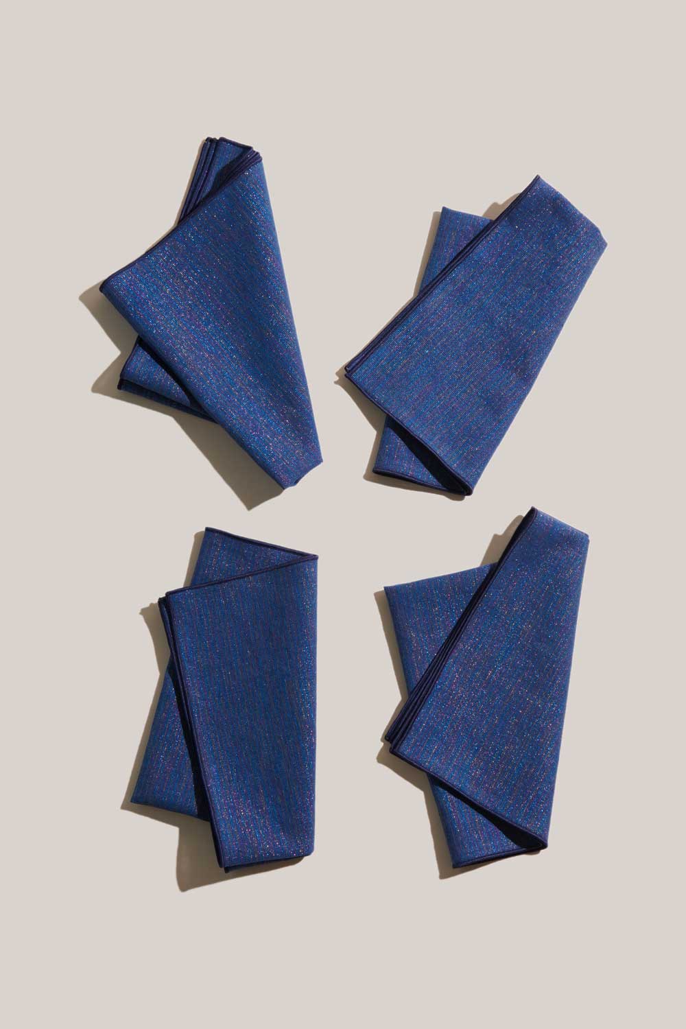 ATELIER SAUCIER - Sapphire Linen Napkin Set -