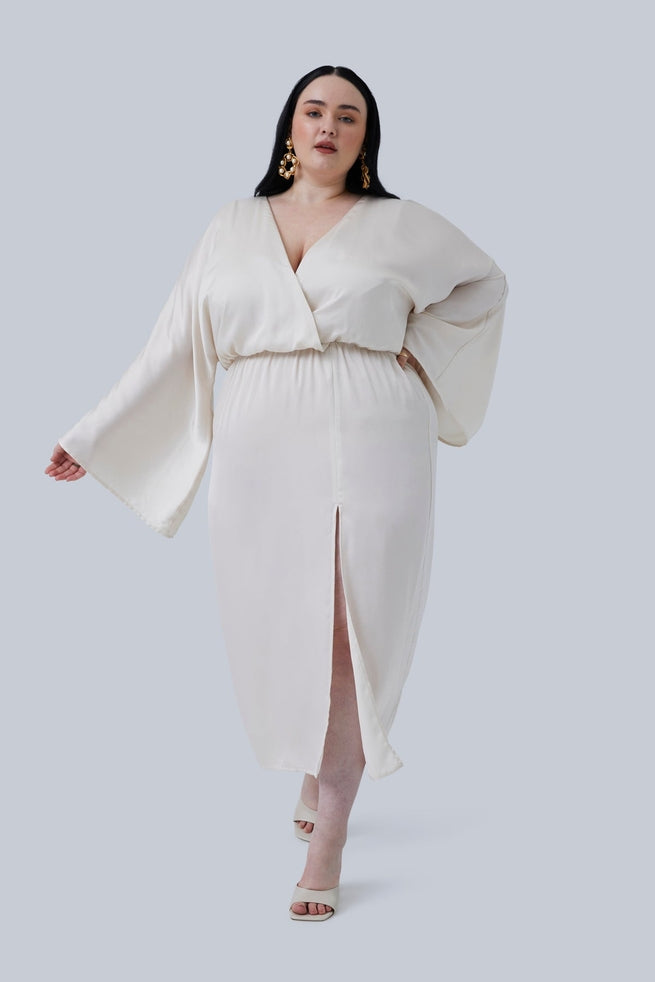 GIA/irl - Alayiah Midi Dress - Ivory -
