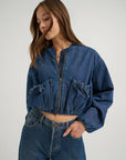 Lee - Oversized Bubble Jacket - Mid Pacific -