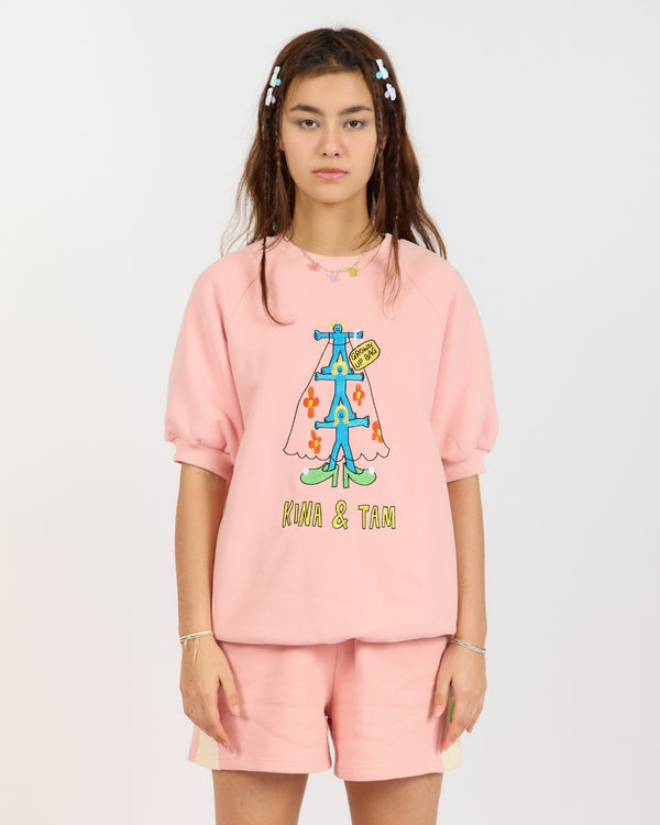 Kina and Tam - The Grow Up Lounge Top -