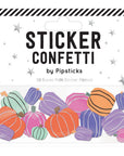 Pipsticks - Looking Gourd Sticker Confetti -