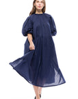 Toit Volant - Moonrise Dress - Navy -