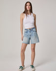 Edyson - Walter High Rise Short - Light Glasglow Wash -
