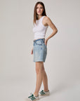 Edyson - Walter High Rise Short - Light Glasglow Wash -