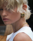 Celeste Starre - Down by the Seashore Earrings - White Gold -