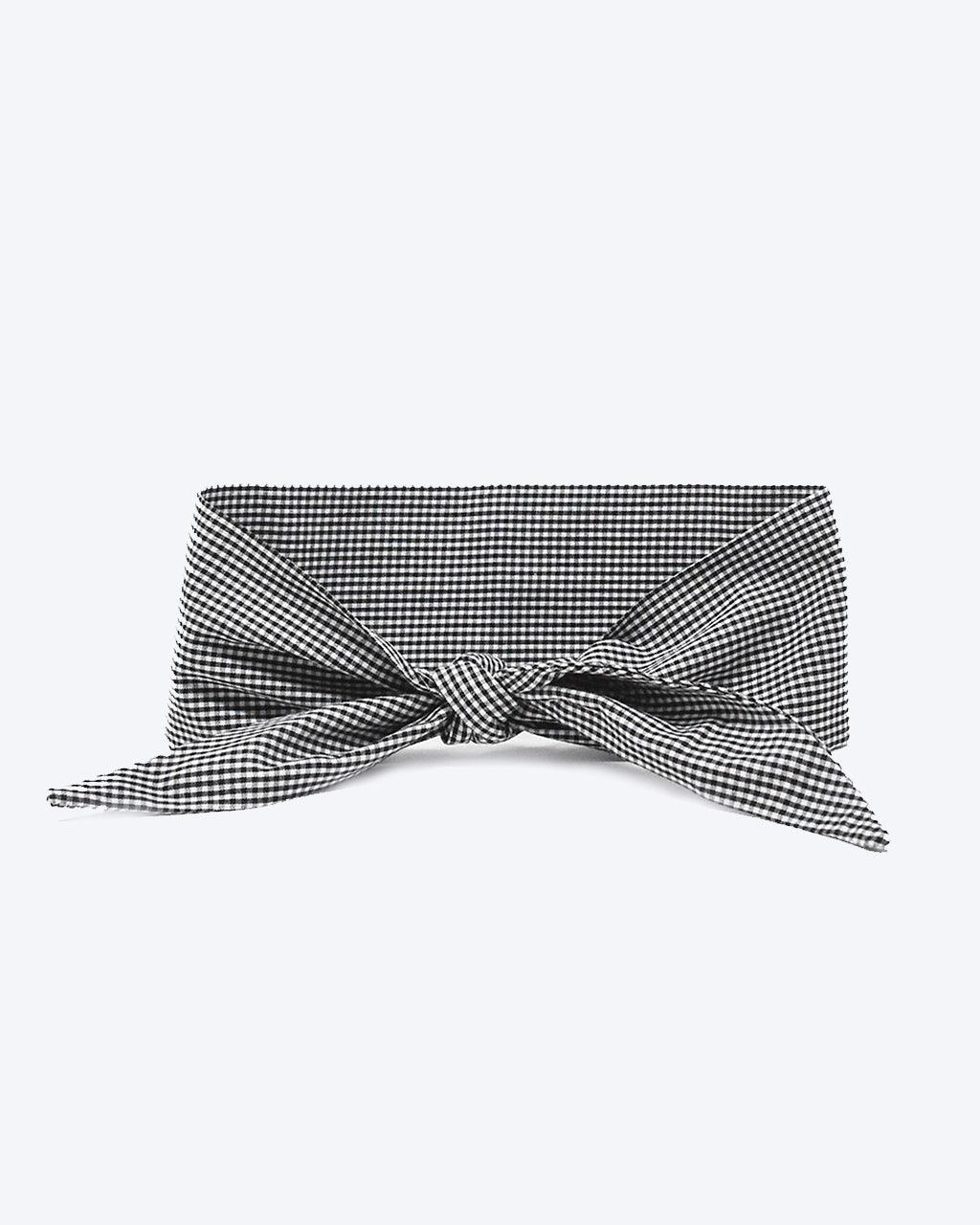 MODERNBEAST - Classic Necktie - Black Gingham