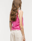Toit Volant - Kaya Knit Tank Top - Fuchsia -