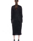 Toit Volant - Hilman Dress - Black Shaggy -