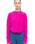 Toit Volant - Hilman Top - Fuchsia Shaggy -
