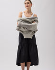 Richer Poorer - Stevie Tiered Maxi Skirt - Black -