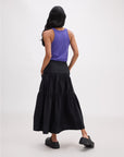 Richer Poorer - Stevie Tiered Maxi Skirt - Black -