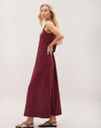 Richer Poorer - Florence Sundress - New Maroon -