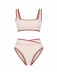 Noserider Surf Club - Noserider Surf Bikini Top in Banda Lines -