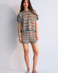 The New Society - Serifos Crochet Top -