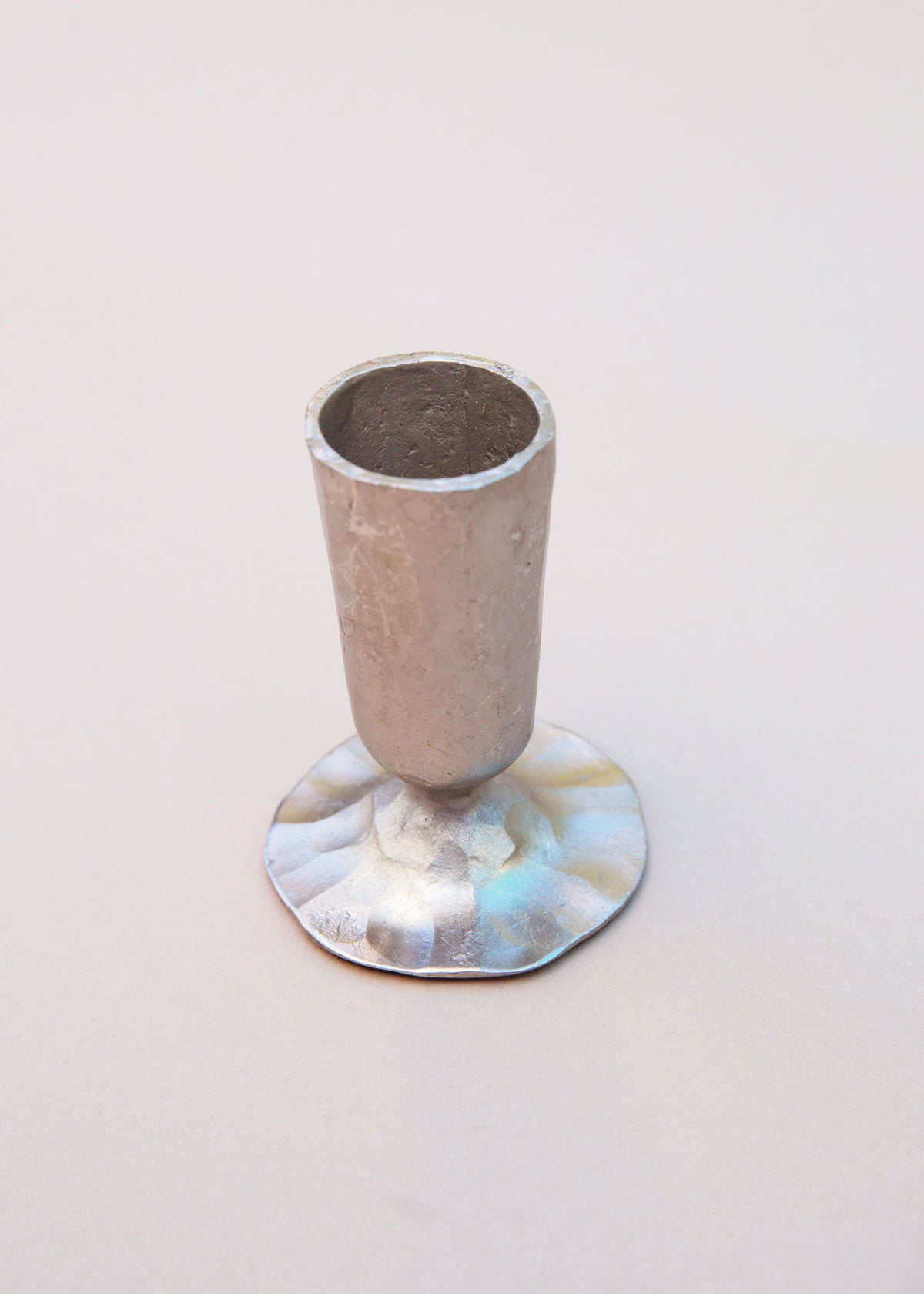 Creative Co. - Metal Taper Holder - Silver -