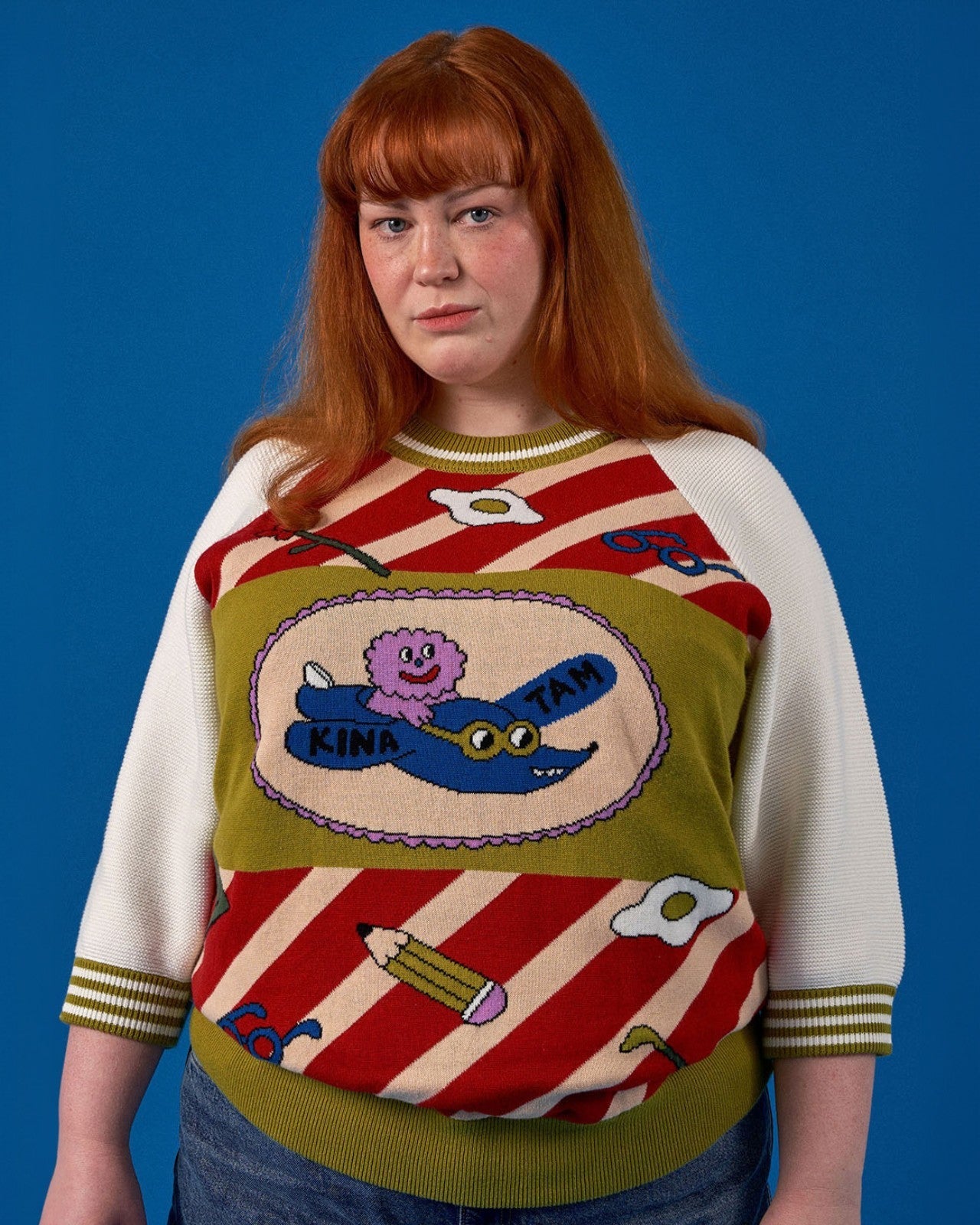 Kina and Tam - The Aero-Pup Sweater -
