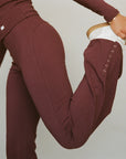 Rat Boi - Butterfly Snap Pant - Boysenberry -