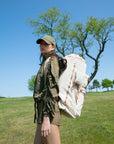 Caraa - Laundry Backpack - Natural Canvas -