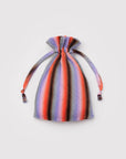 Baggu - Pleated Baggu - Gradient Stripe Poppy & Lilac -