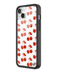 Wildflower iPhone case 14 American Cherries Red Cute