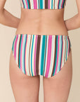 Andie Swim - Classic Bikini Bottom - Retro Stripe -