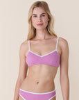 Andie Swim - The Bells Bikini Top - Crocus -