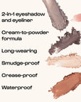 Alleyoop - 11th Hour Cream Eyeshadow & Liner Stick - Baby Pearl -