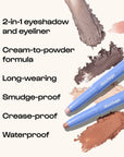Alleyoop - 11th Hour Cream Eyeshadow & Liner Stick - Bronze Medal -