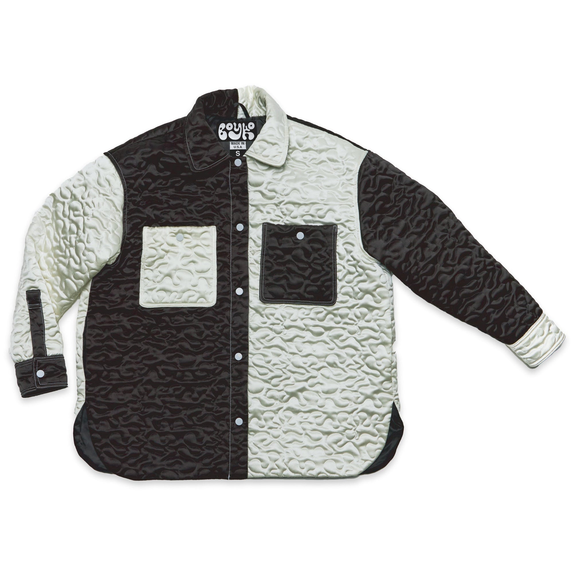 Boyko - Billie Jacket Quilted - Black/Ivory -