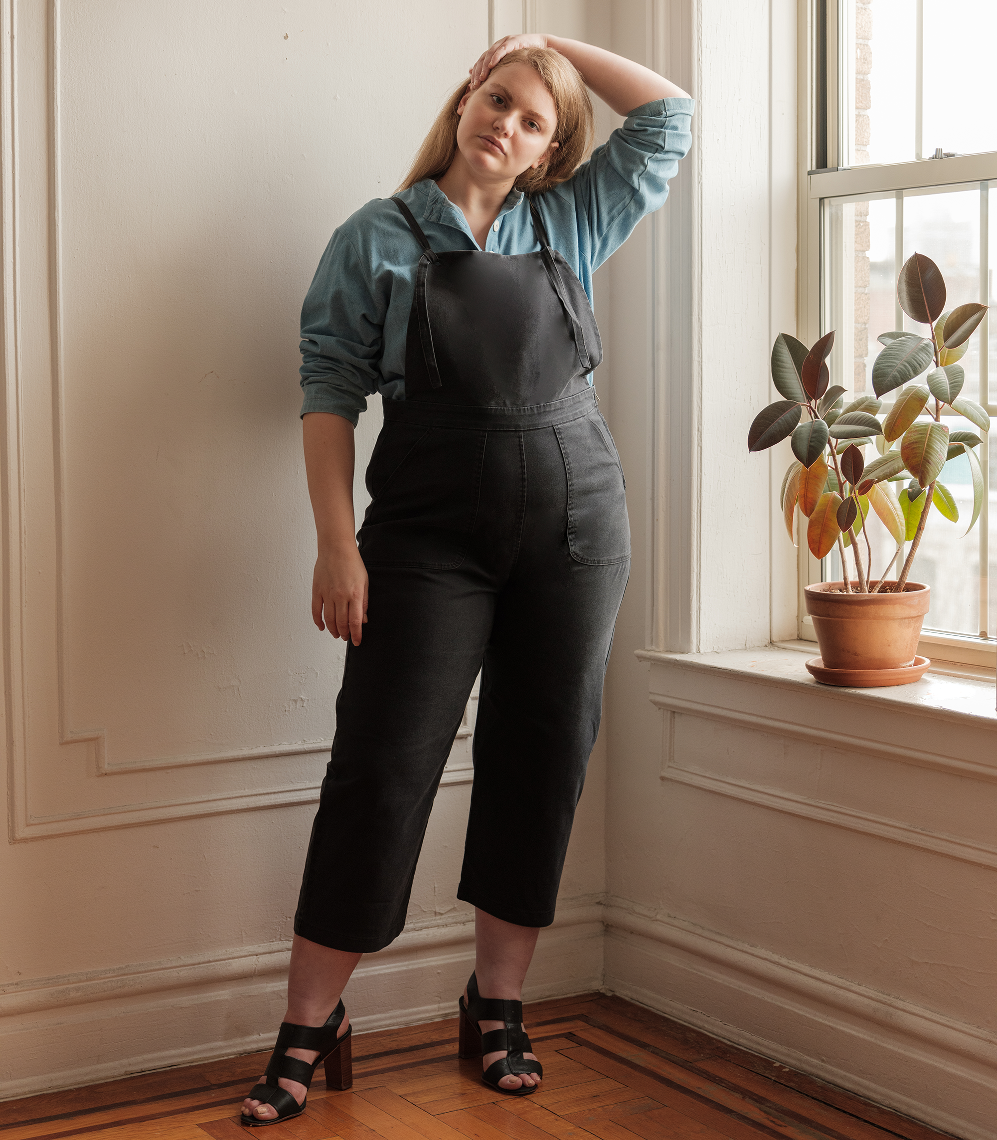 Loup - Knot Overalls - Black -