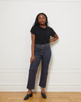 Loup - Vivienne Straight Leg Jeans - Dark Indigo -