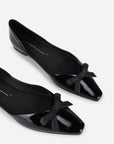 Intentionally Blank - Cecilia Patent Ballet Flat -