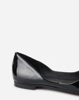 Intentionally Blank - Cecilia Patent Ballet Flat -