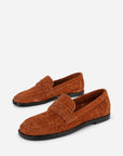 Intentionally Blank - Centre Brushed Suede Loafer -