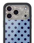 Wildflower Camera Bling Cover 17 Pro Silver Cute