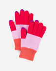 Verloop - Trio Colorblock Knit Touchscreen Gloves -