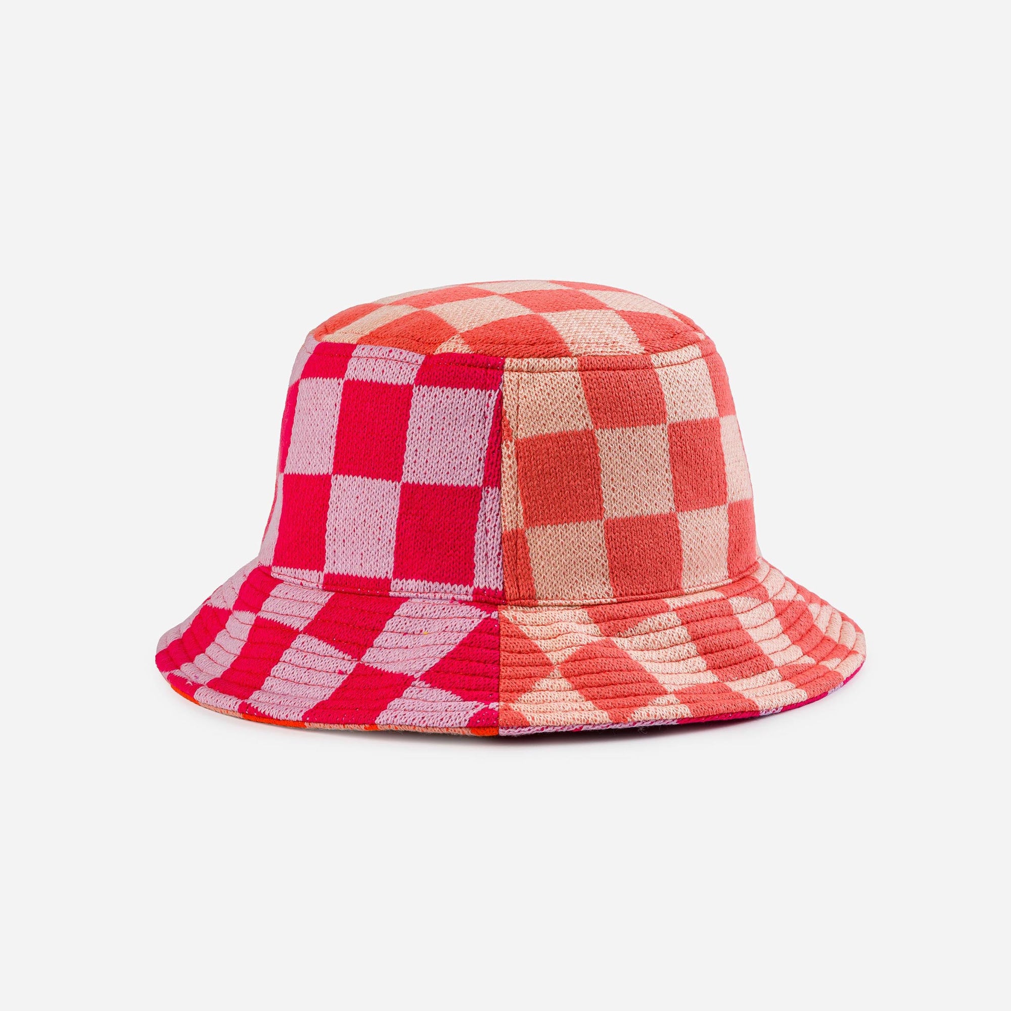 Verloop - Checkerboard Patchwork Bucket Hat -