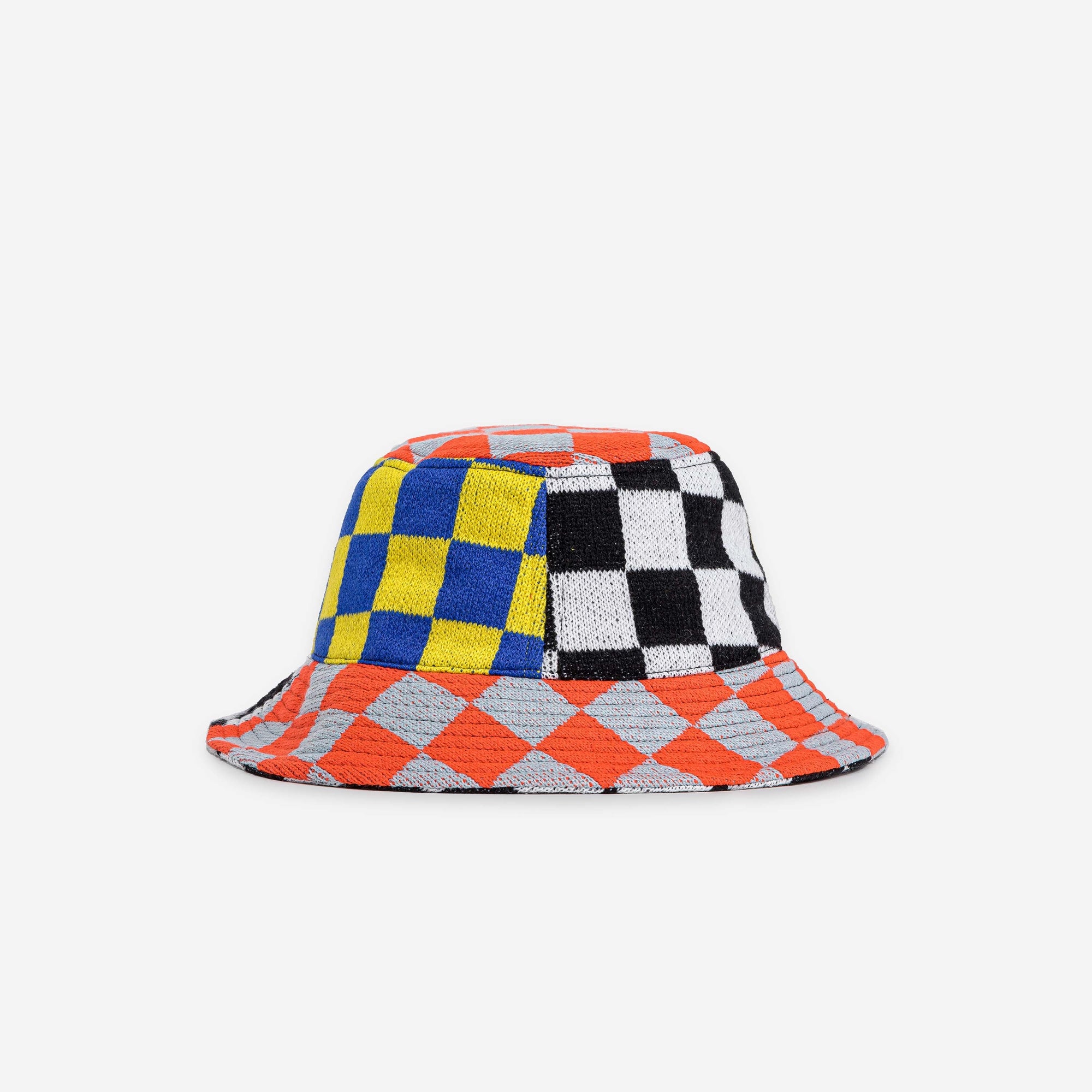 Verloop - Checkerboard Patchwork Bucket Hat -