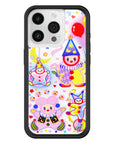 Wildflower iPhone case 15 Pro Clown Around Red Cute