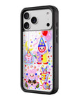 Wildflower iPhone case 17 Pro Max Clown Around Red Cute