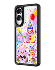 Wildflower Galaxy S25 case Edge Clown Around Red Cute