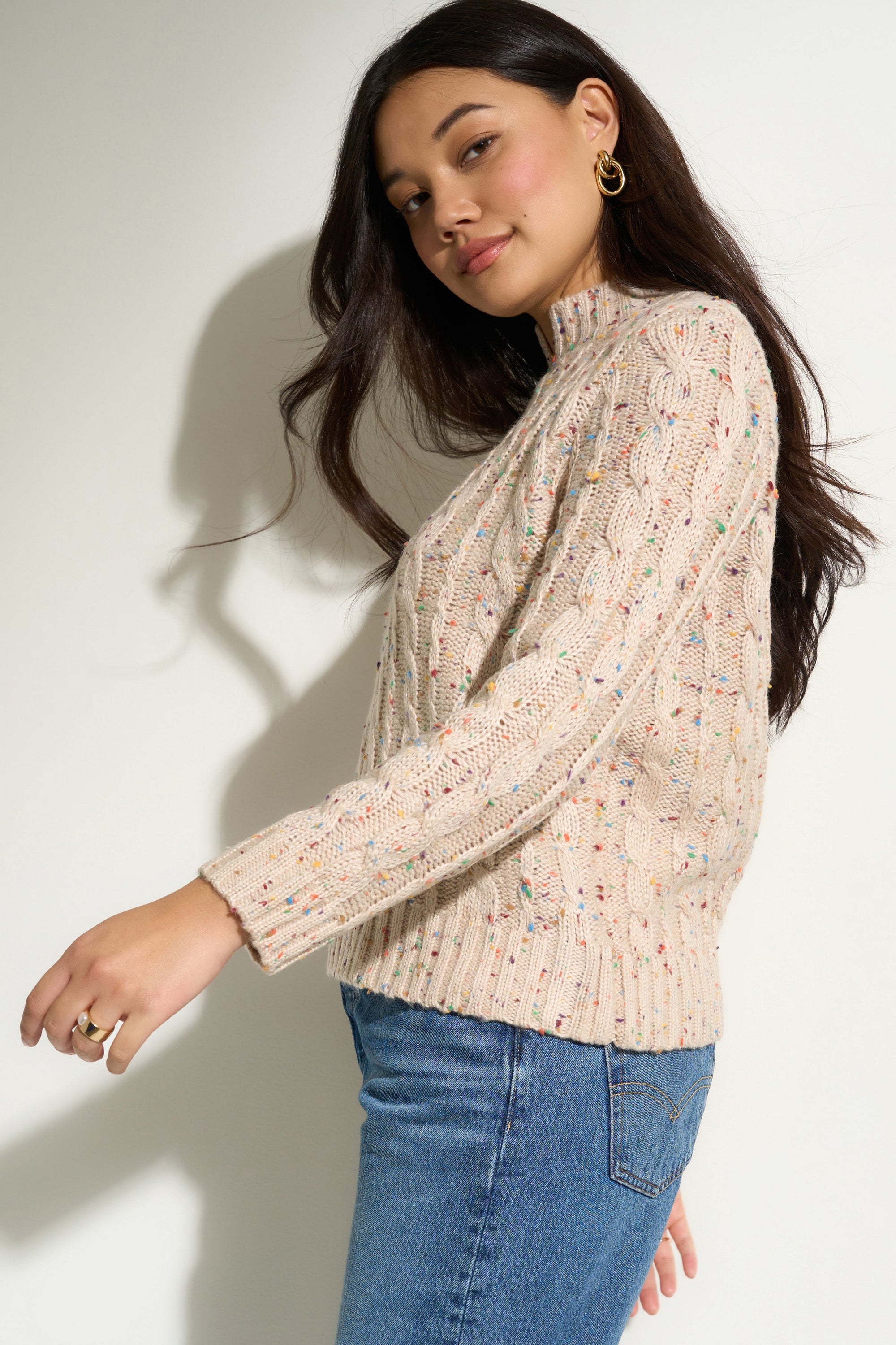 Callahan Knitwear - Aster Pullover - Ivory -