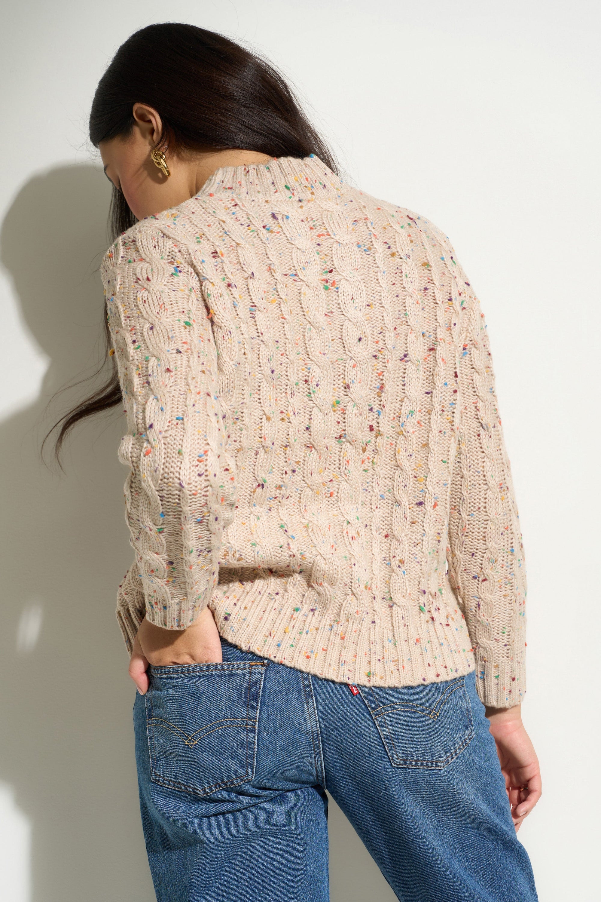 Callahan Knitwear - Aster Pullover - Ivory -