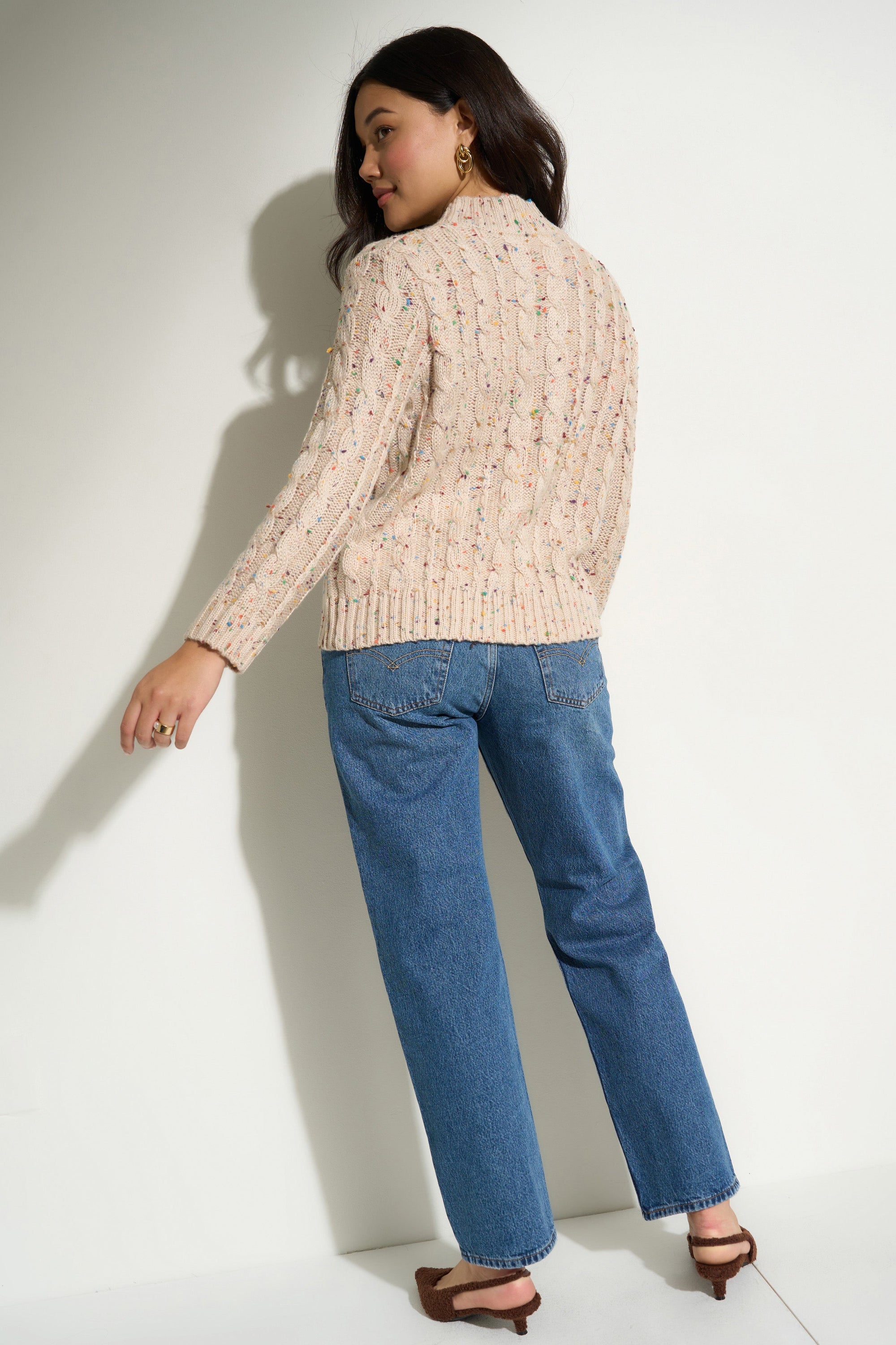 Callahan Knitwear - Aster Pullover - Ivory -